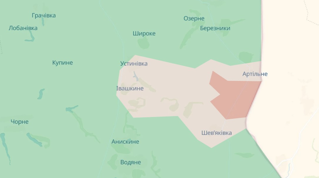DeepState: На Харківщині росіяни просунулися на новій ділянці поблизу кордону