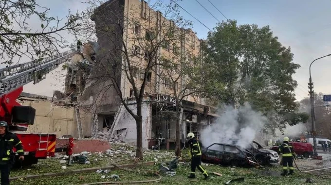 Удар по готелю в центрі Черкас: завершили розбір завалів