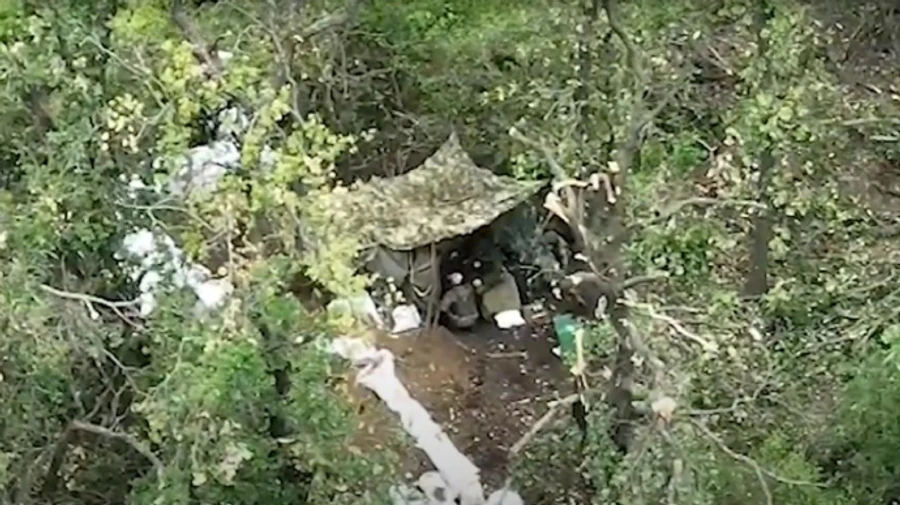 Border guards destroy Russian position in Luhansk Oblast