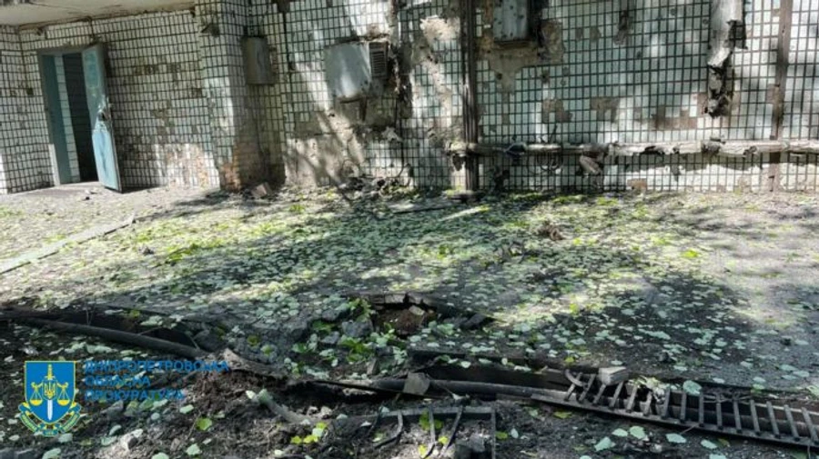 Russians hit Nikopol: five people injured, industrial facility damaged