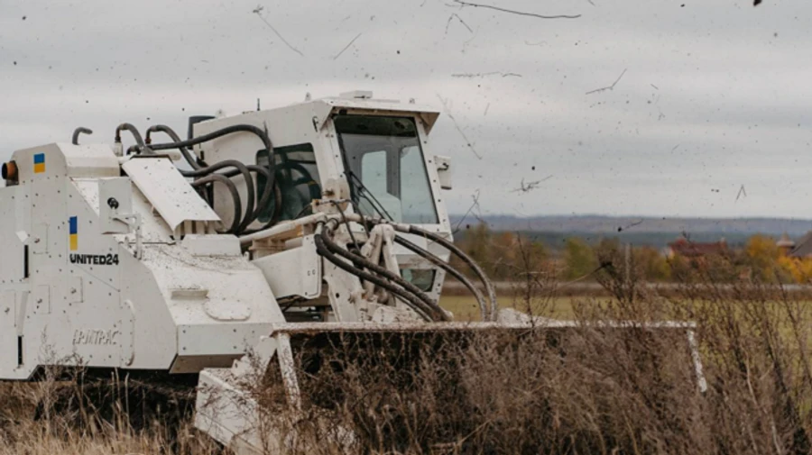 За донаты на Харьковщину купили машину для разминирования за 18 млн 