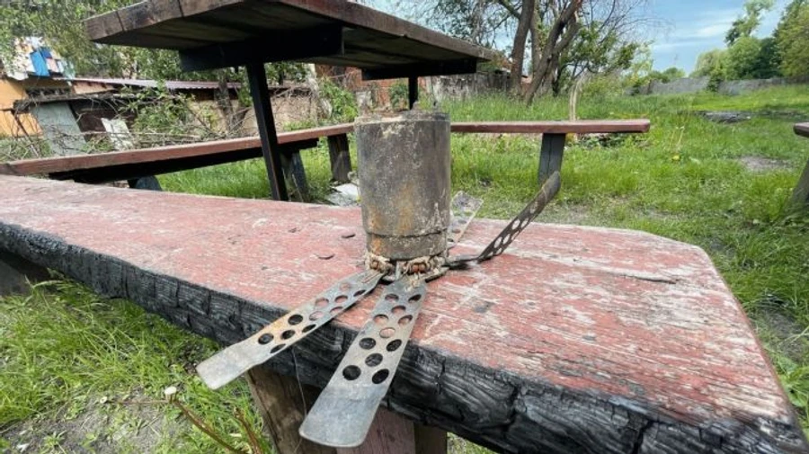 Діти знайшли у пісочниці міну – рятувальники