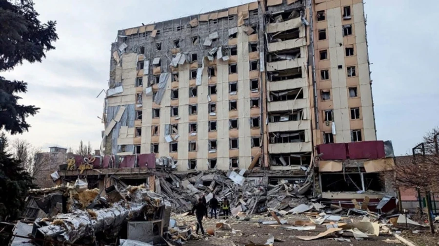 Росіяни повторно вдарили по Кривому Рогу, коли рятувальники ліквідовували наслідки першої атаки