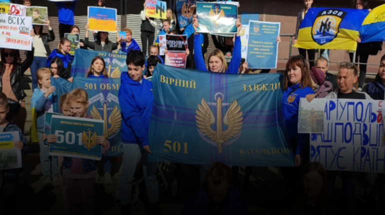 Just don't bury me yet, Katia: Stories of the wives of marines who defended Mariupol and are now prisoners of war