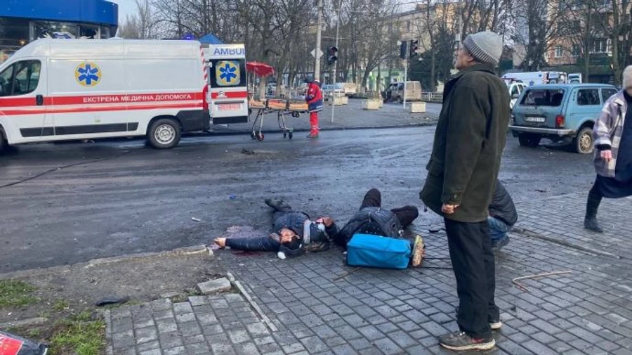 Обстрел Херсона: количество погибших возросло до 10, 55 раненых