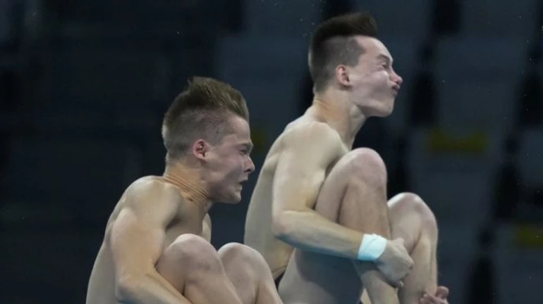 Перспективний дебют: Середа і Сербін увійшли в топ-6 із синхронних стрибків на Олімпіаді