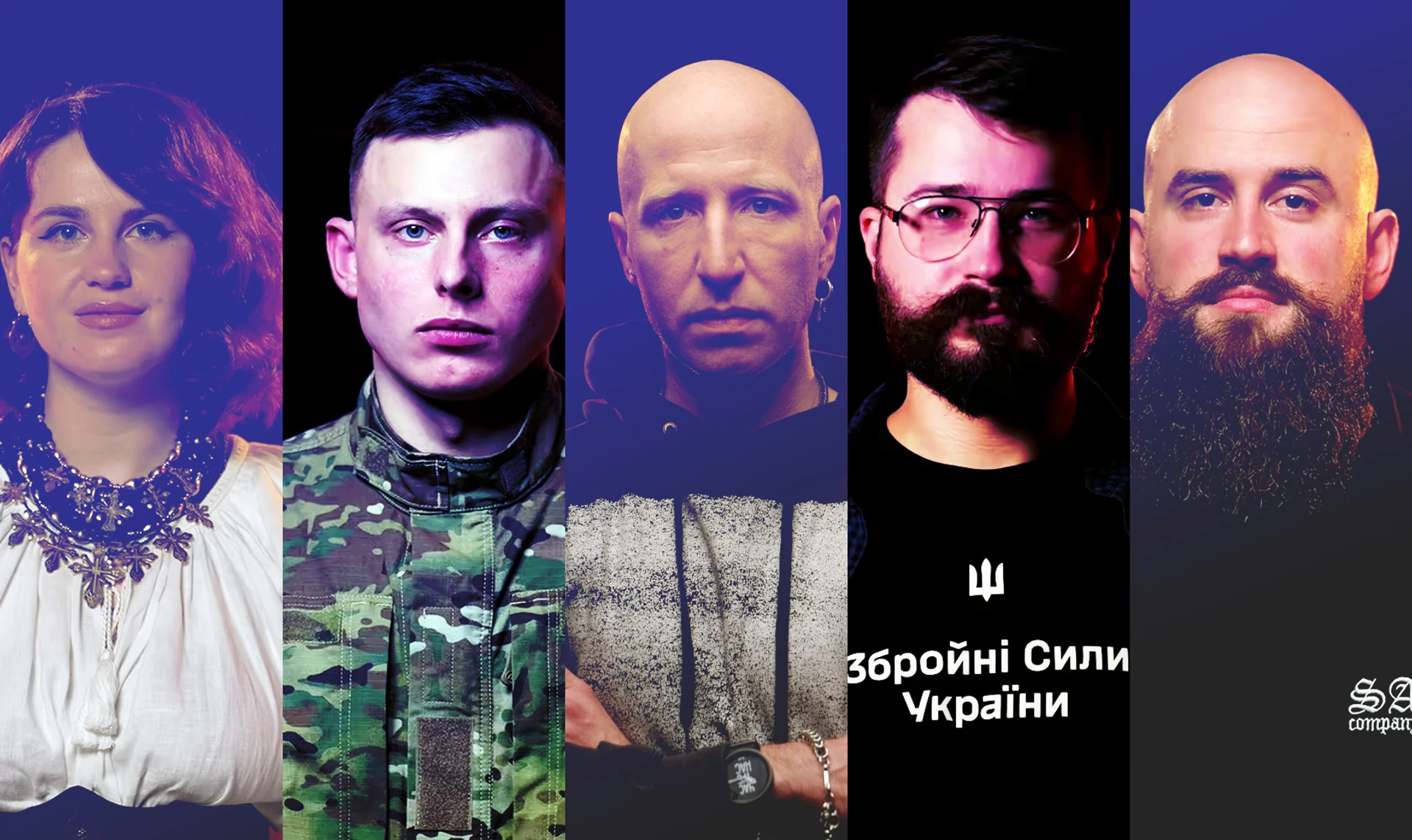 Ластівка, націоналіст, символ міста, штурмовик і бренд-дизайнер ЗСУ. П'ять історій тих, хто змінився сам і змінює країну