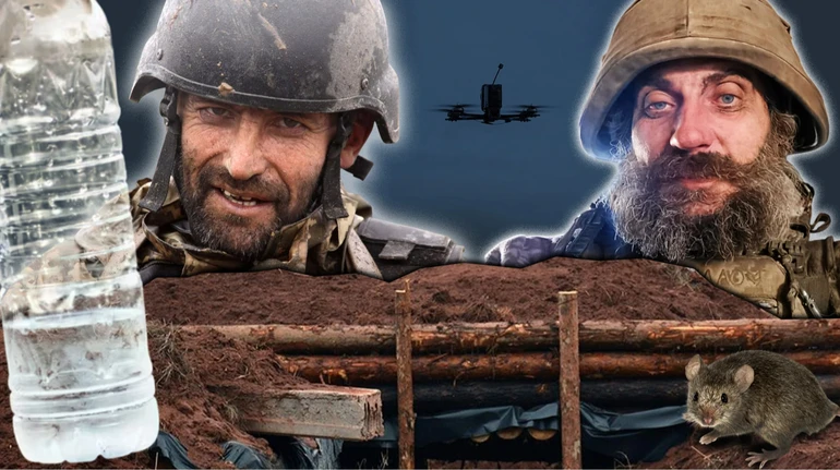 Of mice and mines (and dehydration): two territorial defence soldiers hold their position for 165 consecutive