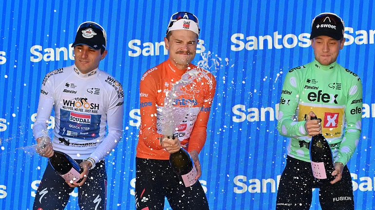 Второй титул Вайна на Туре Даун Андер, проблемы Бреннана. Итоги недели в велоспорте