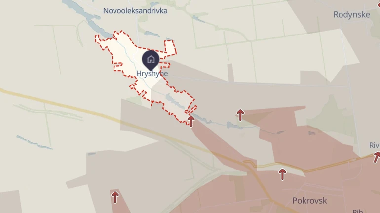 Russians try to advance in Pokrovsk and assault Hryshyne with infantry