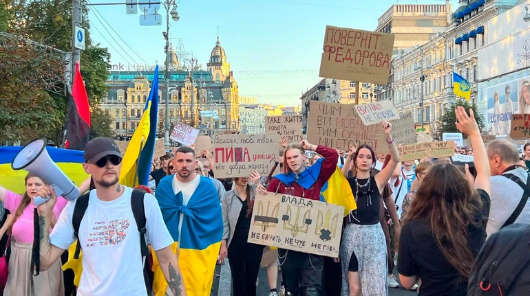 У Києві пройшла масова хода за реформи в оборонному секторі