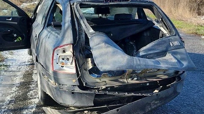 Russian drone attacks civilian vehicle in Dnipropetrovsk Oblast, child in critical condition
