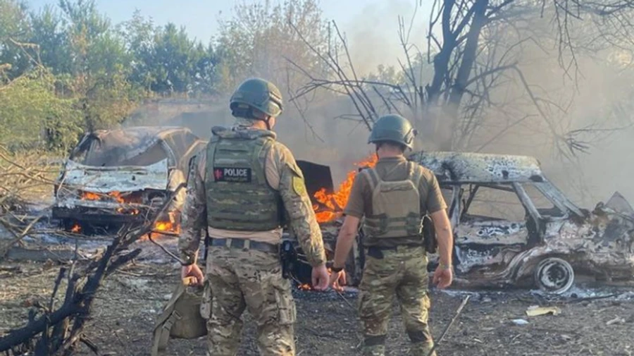 Russian forces hit Kostiantynivka with bomb, injuring child