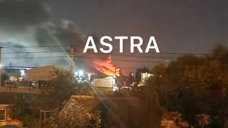 Explosions in Domodedovo, Russia, large-scale fire breaks out