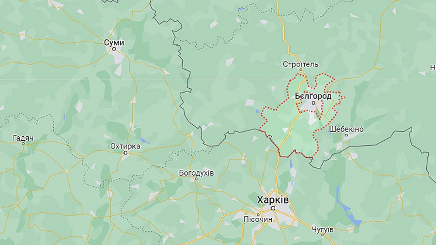 Explosions heard in Russian Belgorod Oblast again: Authorities claim it is air defence