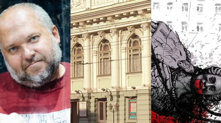 Под звуки сирены и вспоминая свергнутую Екатерину: в одесском театре Василька репетируют гуцульский вестерн