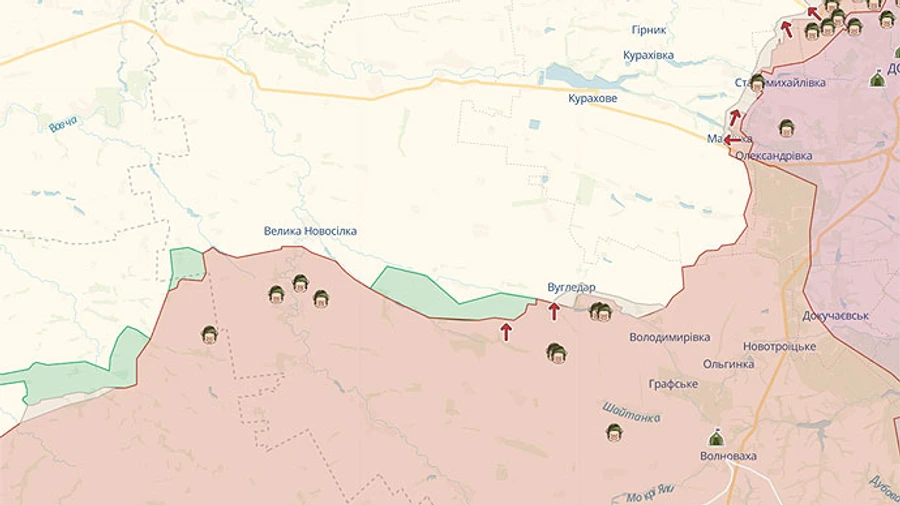 Разведка Британии оценила шансы РФ на успех в районе Угледара и Павловки