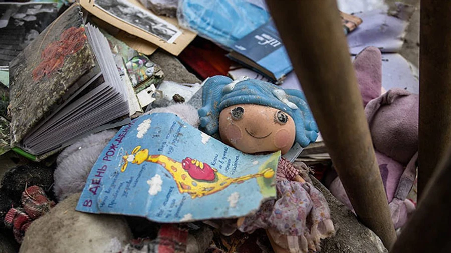 Body of another child is pulled from under rubble of house in Dnipro