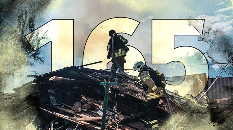 Россияне массово обстреливают мирные города. Итоги 165 военного дня