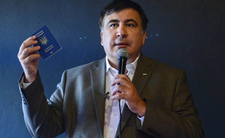 Саакашвили направляется в Перемышль, а оттуда на границу