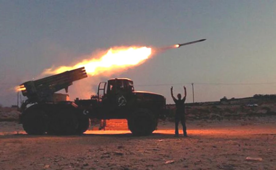 Боевики ночью открывали огонь из Градов - штаб