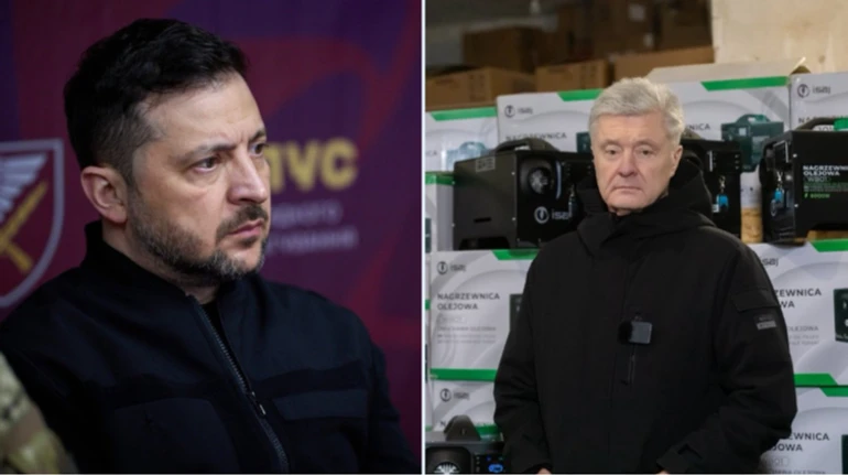 УП: Порошенко і Зеленський поговорили на підвищених тонах. Нардеп приніс в ОП роздруківки з фотожабами