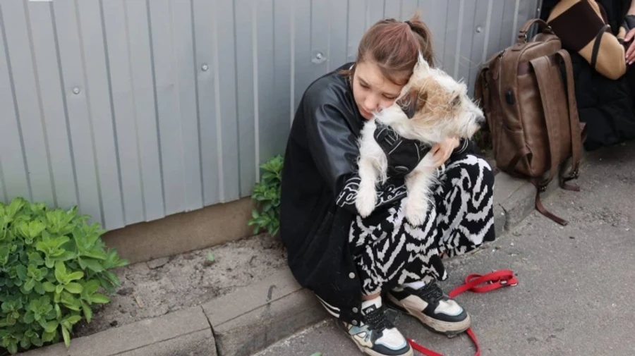 Rescue workers post photos from sites of Russian attacks on Kharkiv