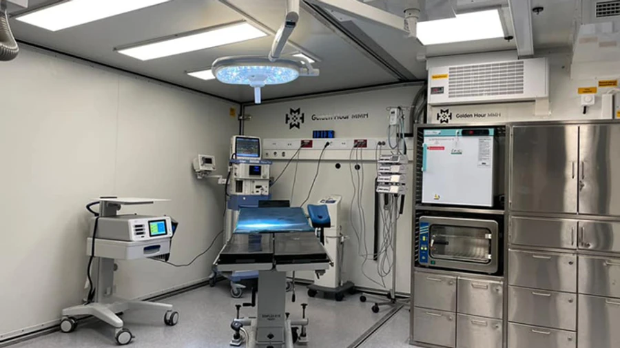 Україна отримала польовий шпиталь від Естонії та Німеччини