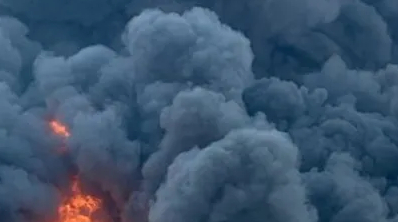 Attacco russo a Brody: incendi di prodotti petroliferi e fumo diffuso