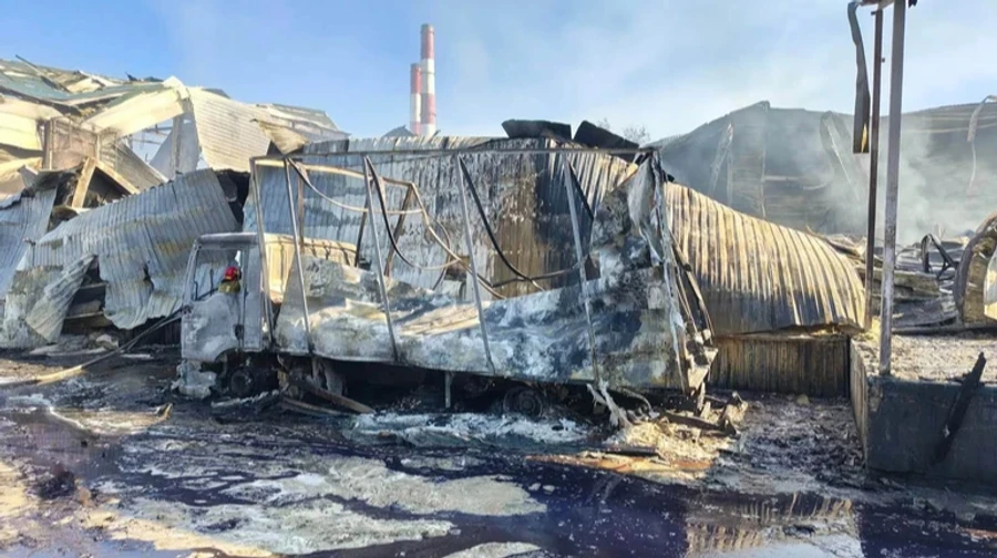 Russians destroy warehouse storing children's toys in Kyiv – photo