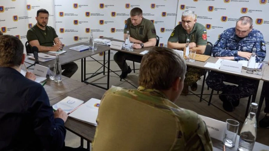 У портах Одещини заблоковано 39 суден із 14 країн – нарада з Зеленським