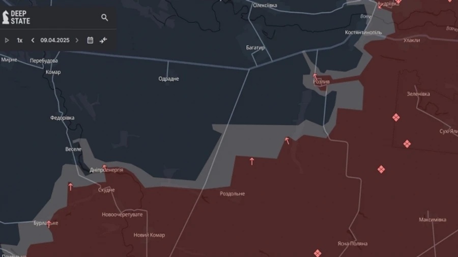 DeepState: Russian forces advance near four Donetsk Oblast settlements