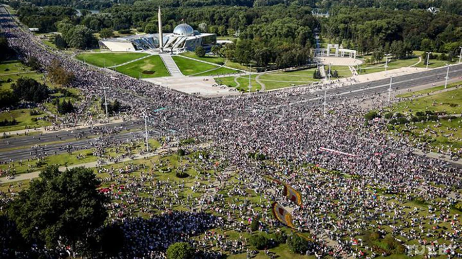 В МВД Беларуси сообщили о 140 задержанных в воскресенье