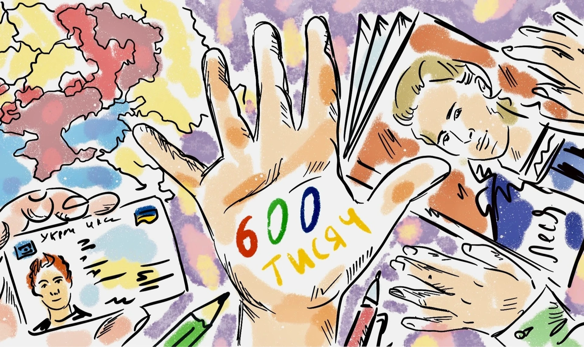 It's like being freed from a horrible stench: the young people starting a new life after leaving Russian-occupied areas