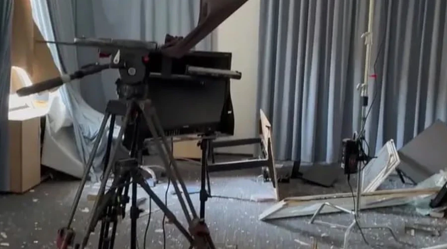 At least 6 newsrooms damaged in Russian attack on Kyiv