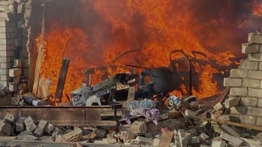 Three men suffer blast injuries in Russian attack on Kherson – photo