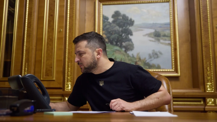 Zelenskyy and Scholz discuss how to protect Ukraine from Russian missile attacks 