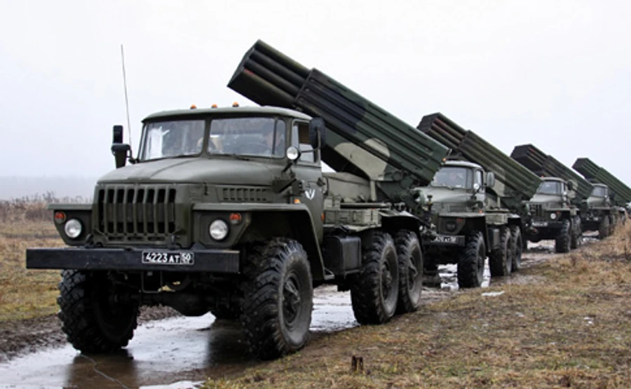 ОБСЄ: біля Маріуполя випустили більше сотні ракет з Градів 