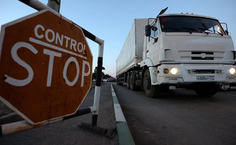 Россия отправила на Донбасс очередной гумконвой