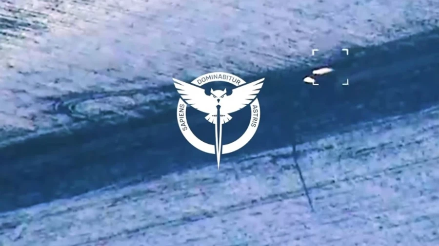 Ukrainian reconnaissance unit effectively hits Russian aerial reconnaissance unit – video
