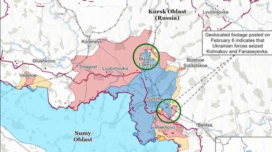 Ukrainian forces advance 5 km behind Russian defence lines in Kursk Oblast, ISW says