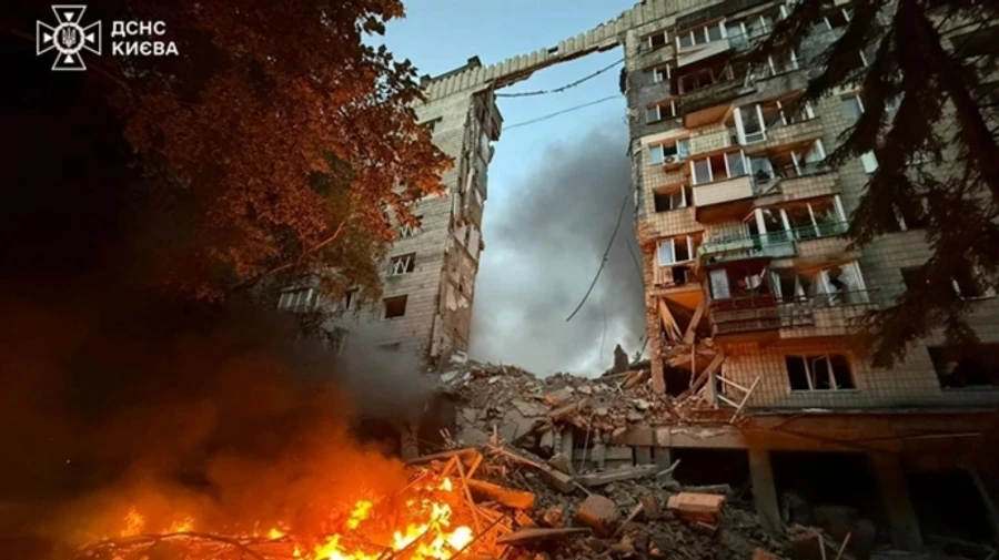 My child said goodbye to me: Kyiv family rescued from destroyed building – video