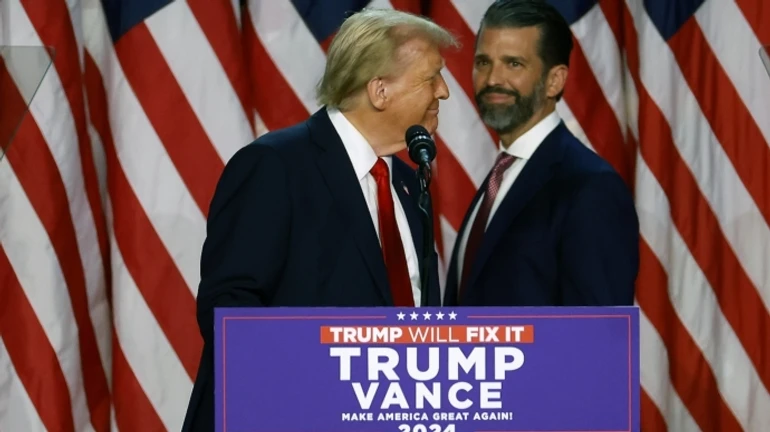 Trump's son calls those responsible for authorising long-range strikes on Russia imbeciles