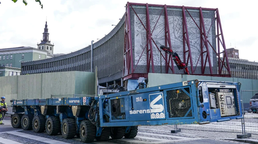 В Осло сносят бывшее здание Кабмина с фресками Пикассо, где совершил теракт Брейвик