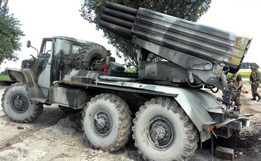 Боевики готовятся к зиме и держат Грады у Горловки и Луганска