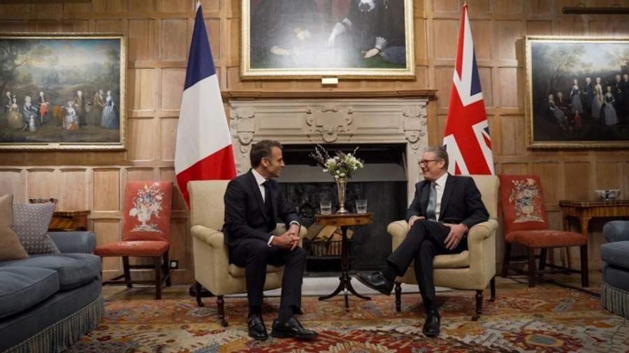 UK PM receives French president at country residence, with Ukraine at centre of conversation