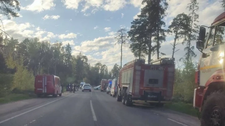 В России сообщили о массированной атаке БпЛА 