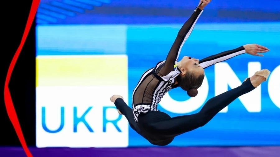 Ukrainian Taisiia Onofriichuk wins gold and three more medals at Rhythmic Gymnastics World Cup