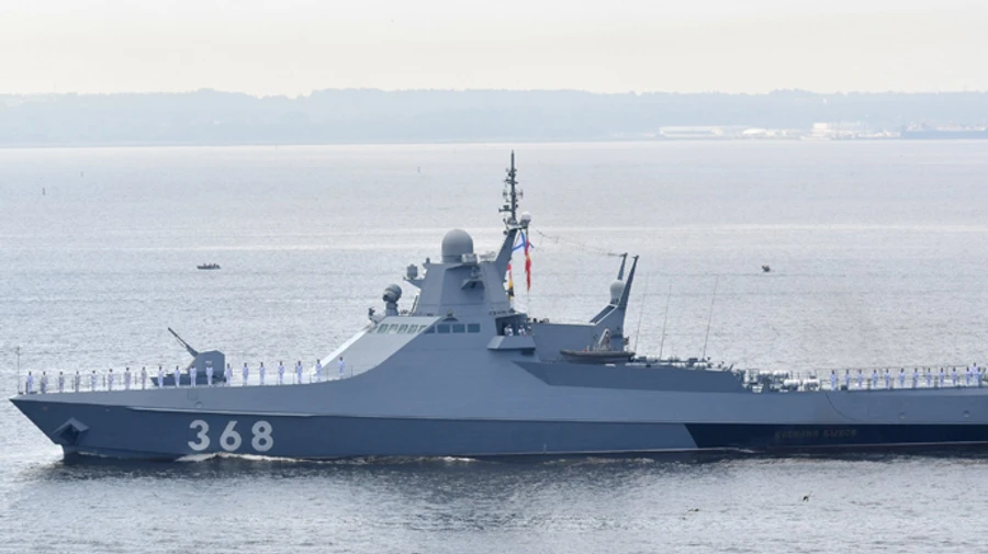 Ракетный корвет РФ обнаружили в районе Черноморска