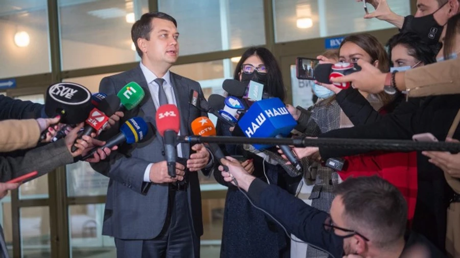 Разумков проголосував, але не взяв участі в опитуванні Зеленського